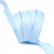 Лента Ideal репсовая в рубчик шир.12мм цв. S351 голубой уп.27,42м