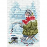 Рисунок на канве МАТРЕНИН ПОСАД арт.28х37 - 1673 Рыбак Рисунок на канве МАТРЕНИН ПОСАД арт.28х37 - 1673 Рыбак