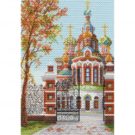 Рисунок на канве МАТРЕНИН ПОСАД арт.37х49 - 1633 Спас на крови