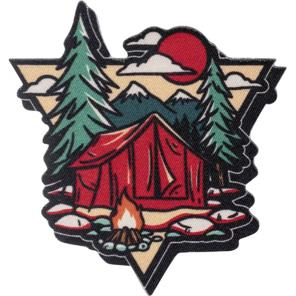 Термоаппликация "Палатка и деревья"