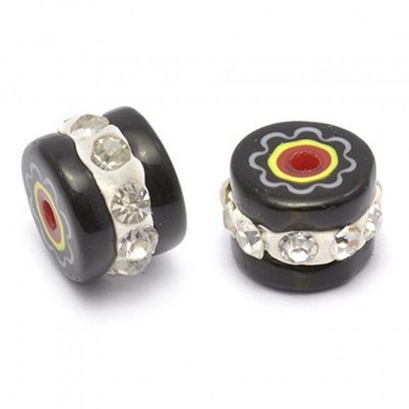 Бусины пластиковые TESORO арт. TS.KF-02.5 цв. 5 10 мм, in ?1 мм