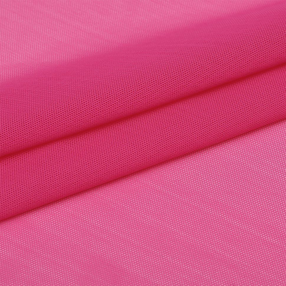 Сетка стрейч арт.OD-90-10 90г/м? ш.152см цв.фуксия рул.50-75 м