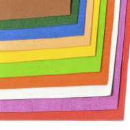 Набор махрового фоамирана Magic 4 Hobby  2 мм ассорти №1 20х30 см уп.10шт