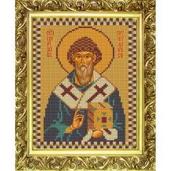 Рисунок на ткани (Бисер) КОНЁК арт. 9109 Святой Спиридон 15х19 см