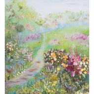 Набор для вышивания PANNA Живая картина арт. JK-2078 Тропинка 27х29 см
