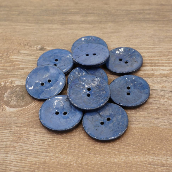 Пуговицы CONCEPT, размер 48, кокос, цвет COL.6 синий