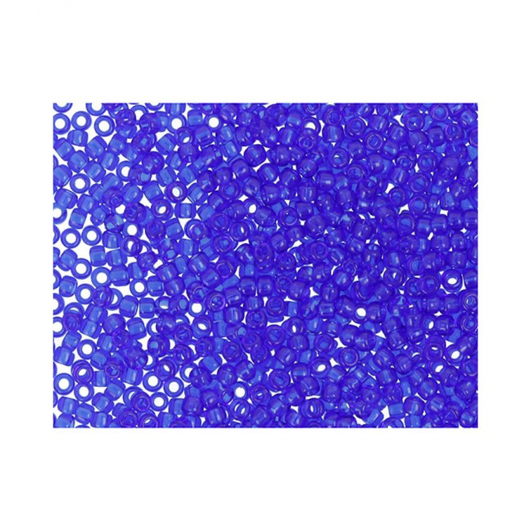Бисер Япония "TOHO" 15/0  круглый 1  1.5 мм 5 х 5 г №0008 яр.синий