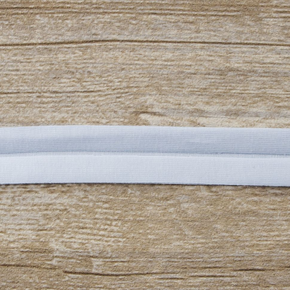 Косая бейка хлопок, 20 мм, 20 м, цвет 04, светло-голубой