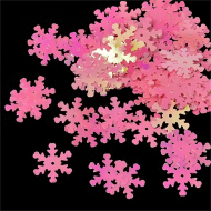 Пайетки россыпью арт.TBY-FLK524 18мм цв.029 розовый уп.50г