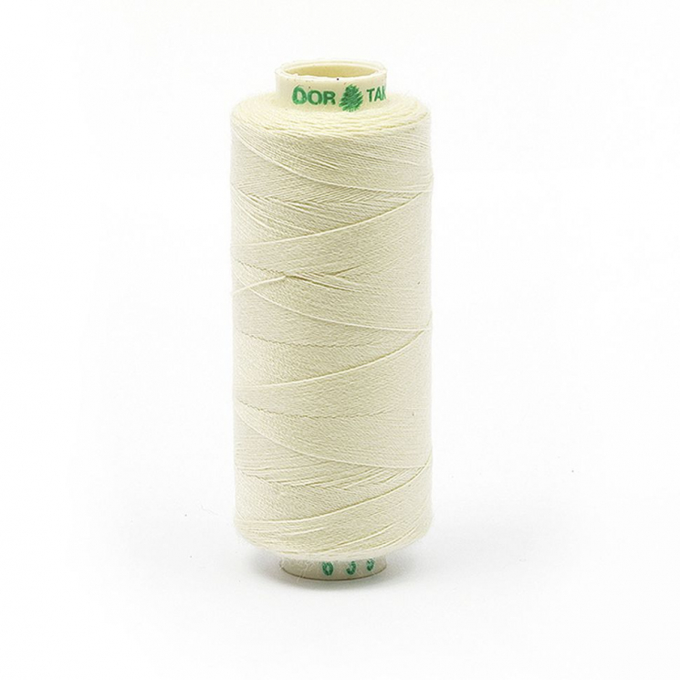 Нитки Dor Tak бытовые 40/2 полиэстер 366м цв.639 экрю