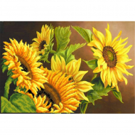 Рисунок на шелке МАТРЕНИН ПОСАД арт.37х49 - 4063 Солнечный цвет