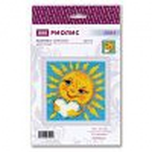 Набор для вышивания РИОЛИС арт.2084 Солнышко 10х10 см Набор для вышивания РИОЛИС арт.2084 Солнышко 10х10 см