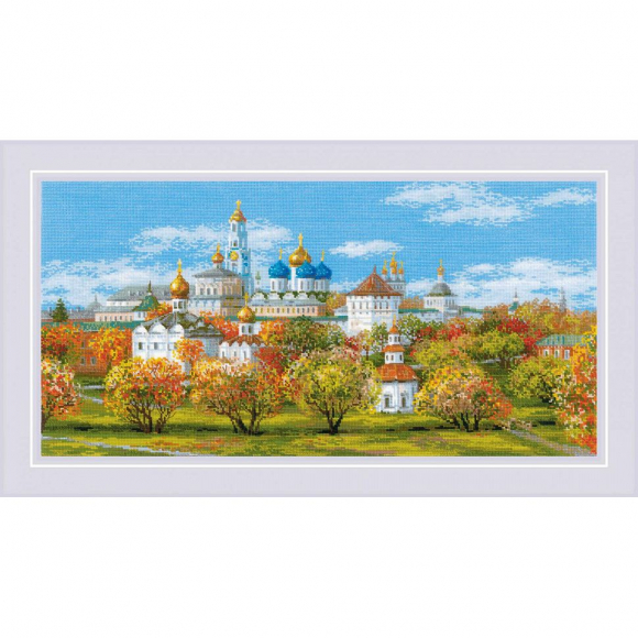 Набор для вышивания РИОЛИС арт.1812 Сергиев Посад 60х30 см
