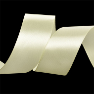 Лента атласная 38мм цв.3004 св.кремовый IDEAL уп.27,4 м