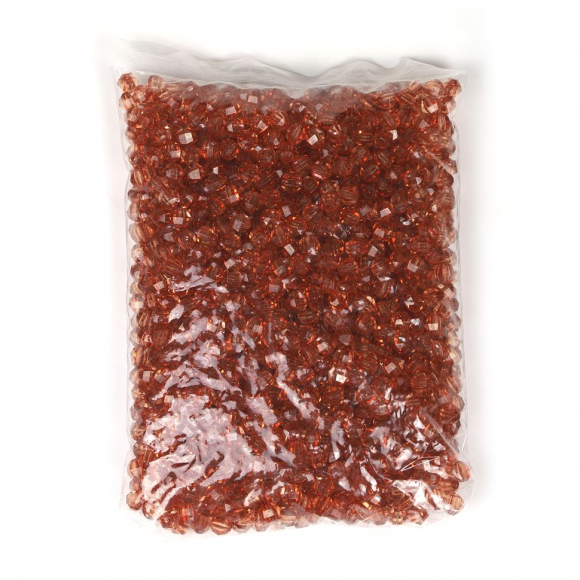 Бусины акриловые MAGIC HOBBY арт.MG.3244-18 цв.18 светло-коричневый ?10мм уп.500г