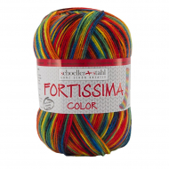 176974_Пряжа Fortissima Socka 4-fach color, 75% шерсть, 25% полиамид, 420 м, 100 г