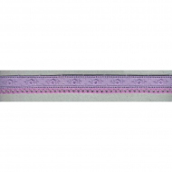 93240_Шитьё с мерсеризованным кружевом, 20 мм, цвет лавандовый