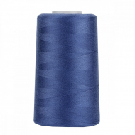 Нитки швейные 40/2 полиэстер 5000 ярд цв.265 синий MAX