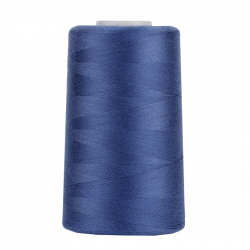 Нитки швейные 40/2 полиэстер 5000 ярд цв.265 синий MAX