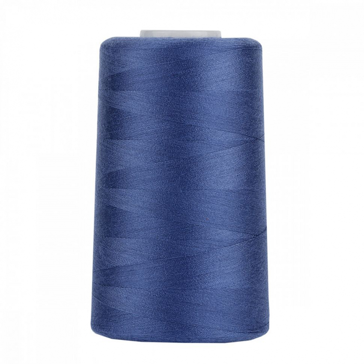 Нитки швейные 40/2 полиэстер 5000 ярд цв.265 синий MAX
