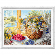 Набор для вышивания ЧУДЕСНАЯ ИГЛА арт.50-06 Летнее утро 40х30 см