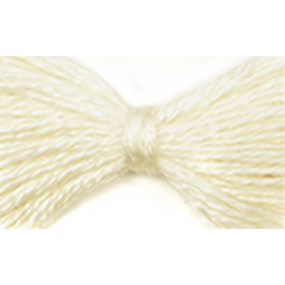 Нитки мулине цв.0104 молочный 12х10м С-Пб