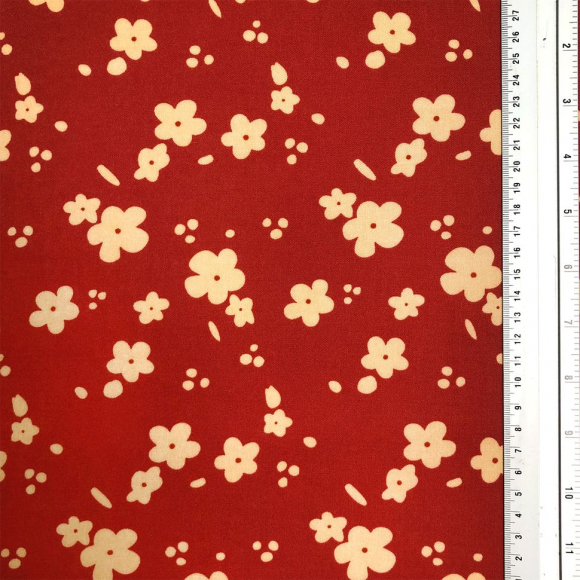 Ткань Штапель TBY Vi-2108024-c2 плот 110г/м2 100% вискоза шир. 145 см цв.с2 красный уп.5м Ткань Штапель TBY Vi-2108024-c2 плот 110г/м2 100% вискоза шир. 145 см цв.с2 красный уп.5м