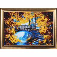 Набор для вышивания BUTTERFLY арт. 759 Осенний парк 25х38 см Набор для вышивания BUTTERFLY арт. 759 Осенний парк 25х38 см