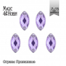 Стразы пришивные акриловые MAGIC 4 HOBBY арт.MG.HF.02 07x15 мм лист цв.05 сиреневый уп.250 шт