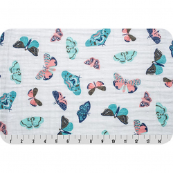 Ткань для пэчворка PEPPY Embrace (марлевка) 120 г/м? 100% хлопок цв.mariposa multi уп.100х125 см