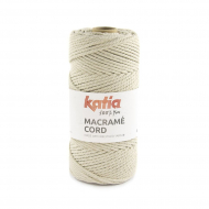 187080_Пряжа Macrame Cord, 65% хлопок, 25% полиэстер, 10% прочие волокна, 500 г, 100 м
