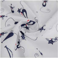 Ткань батист 90 г/м? 100% хлопок шир.145 см арт.Р.20012.02 цв.02 белый уп.25м Ткань батист 90 г/м? 100% хлопок шир.145 см арт.Р.20012.02 цв.02 белый уп.25м