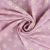 Ткань Хлопок 93 г/м? 100% хлопок шир.145 см арт.Р.20002.04 цв.04 розовая пудра уп.25м