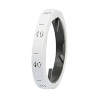 Размерники полиэстер 40 белый 10х25 мм ТВ в рул. 300 шт Размерники полиэстер 40 белый 10х25 мм ТВ в рул. 300 шт