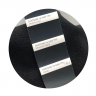 Ткань флис 2-х ст. TBY-0059-322 190 г/м? 100% ПЭ шир.150см  цв.F322 черный уп.10м