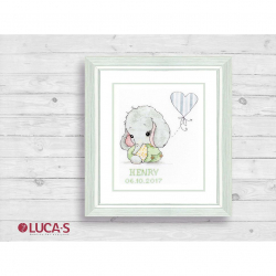 Набор для вышивания с рамкой в комплекте LUCA-S арт. R05 26,5х29,5 см