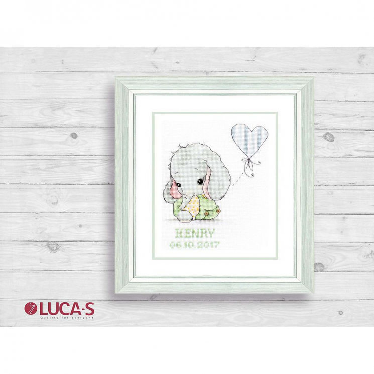 Набор для вышивания с рамкой в комплекте LUCA-S арт. R05 26,5х29,5 см