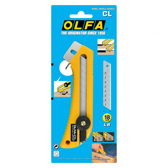 190029_Нож усиленный с регулировкой глубины реза Olfa