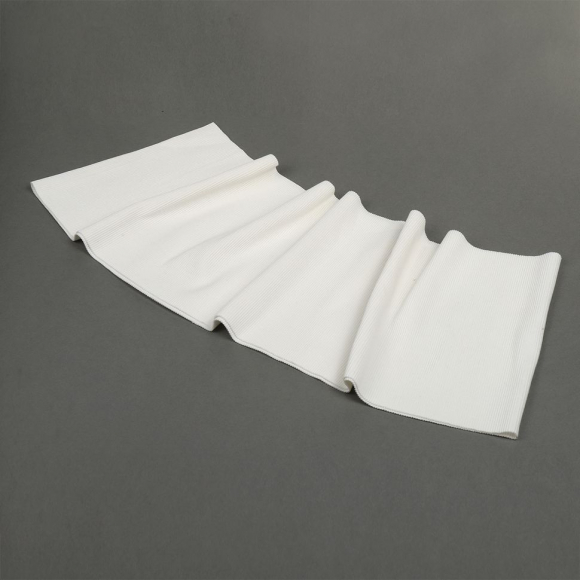 Подвяз TBY трикотажный 110х15см хлопок с лайкрой экрю 11-0602 уп.5шт