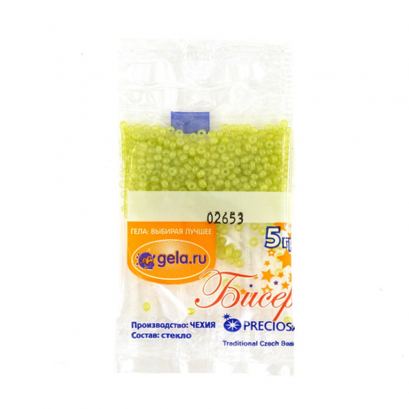 Бисер №10, 5 г., цвет 02653