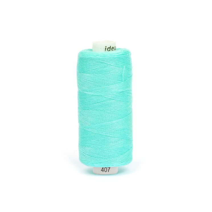 Нитки IDEAL бытовые 40/2 полиэстер 366м цв.407 мятный
