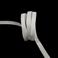 Лента Ideal репсовая в рубчик шир.6мм цв. F102 молочный уп.27,42м