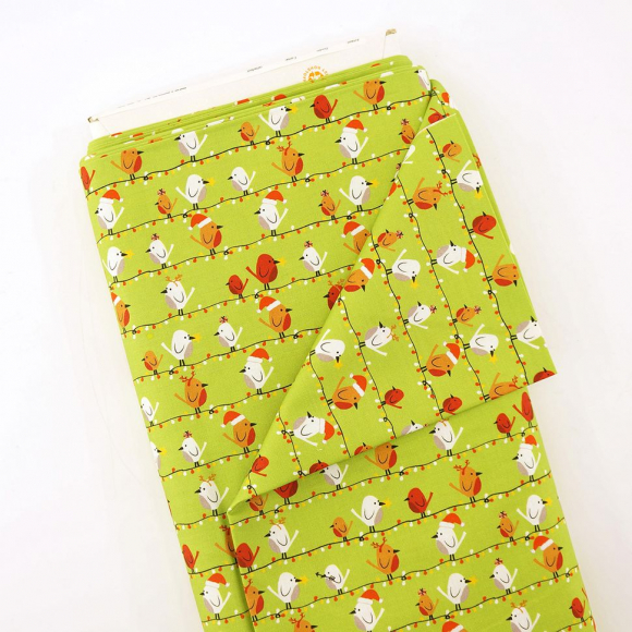 187942_Ткань для пэчворка "Meowy Christmas"