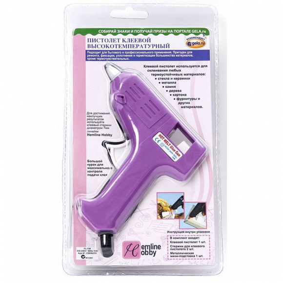 106034_Пистолет клеевой высокотепературный 12 x 15 см
