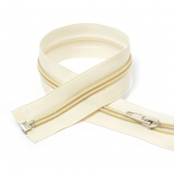 Молния MaxZipper пласт. спираль №5-N 75см цв.F306 св.бежевый уп.50шт
