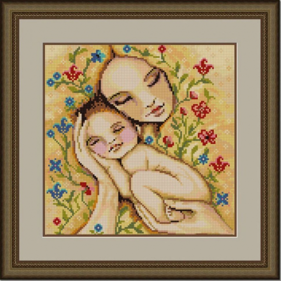 Рисунок на ткани (Бисер) КОНЁК арт. 1256 Кроха 25х25 см