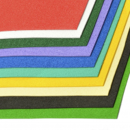 Набор махрового фоамирана Magic 4 Hobby 2 мм ассорти №2 20х30 см уп.10шт