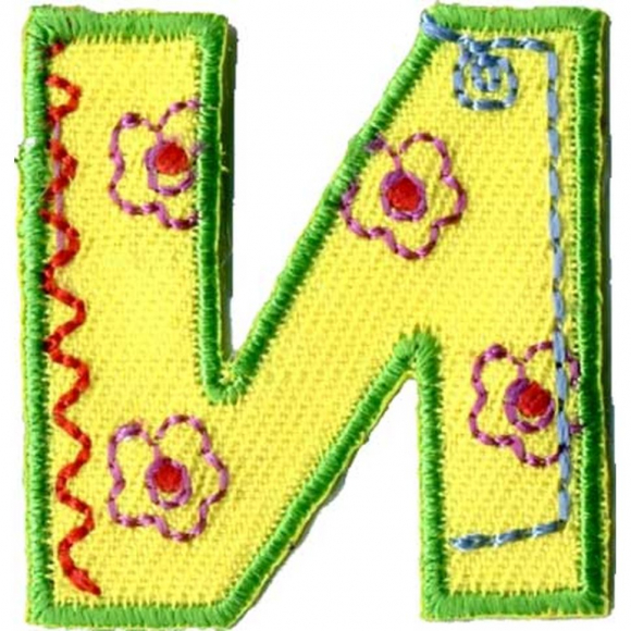 Термоаппликации HKM "Буква "И" цветная