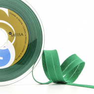 19686_Косая бейка хлопок/полиэстер 20 мм, 25 м, цвет 25, зеленый 19686_Косая бейка хлопок/полиэстер 20 мм, 25 м, цвет 25, зеленый