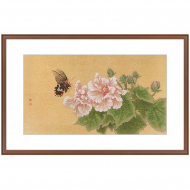 Набор для вышивания крестом XIU CRAFTS арт.2031205 Ароматный гибискус 45,5х69,5 см